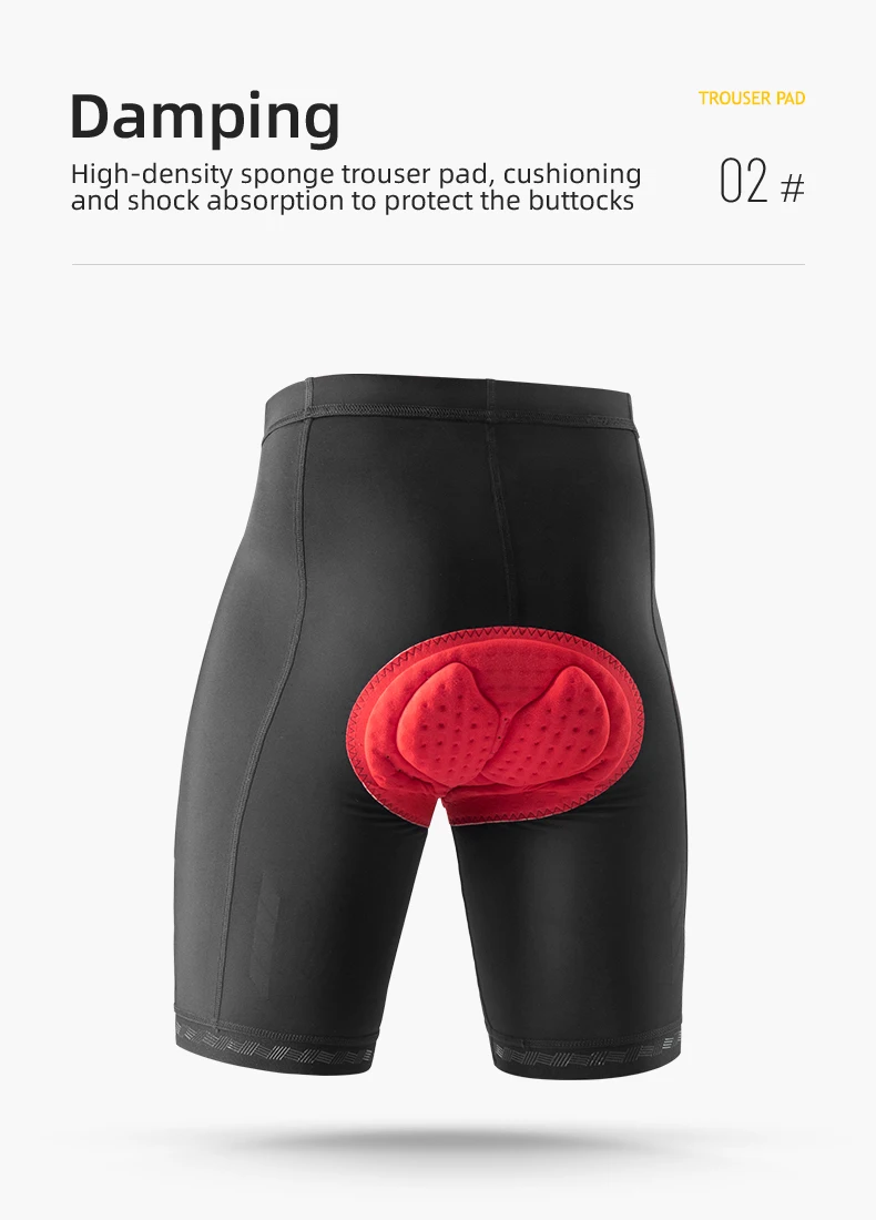 reflective cycling shorts detail