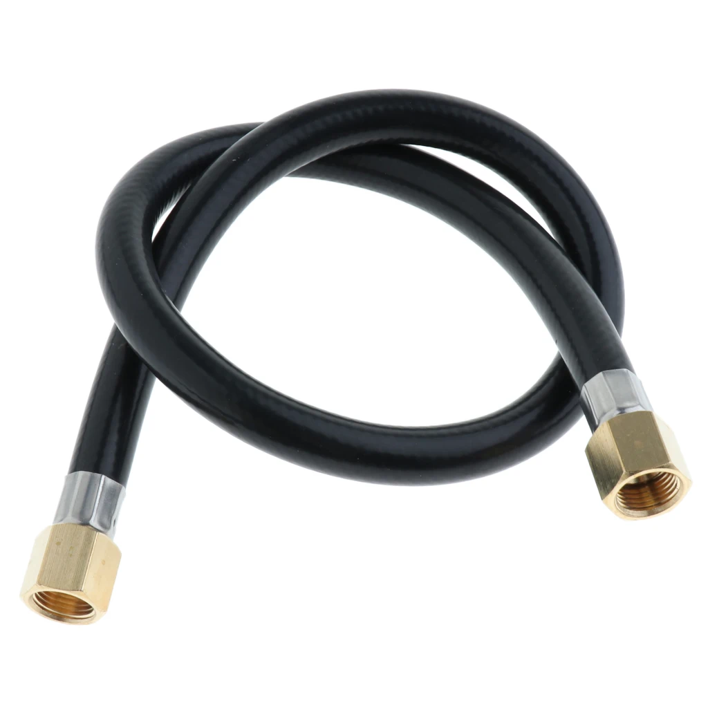 RV Propane Hose Connector RV Propane Hose Connector 3/8 Inch Female Flare Perfect for use with RV gas grill propane heater stove fire pit