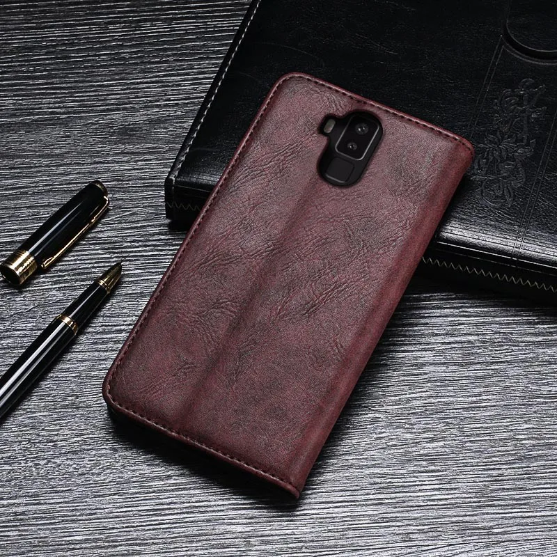 iTien Business Vintage Flip Leather Protect Case Cover For Vernee X Thor plus TPU Silicone Etui Wallet | Мобильные телефоны и