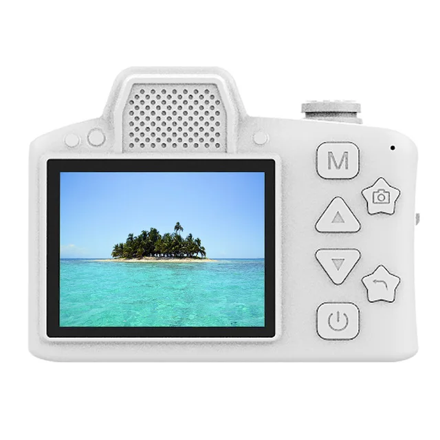 white Nieuwe XD5 Kinderen Mini 1080P камера для детей Educatief Speelgoed voor Kinderen Baby Geschenken Verjaardagscadeau SLR камера - Цвет: white