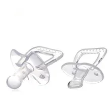 2 modèles de tétines pour bébés de 0 à 3 ans, accessoires d'alimentation en toute sécurité