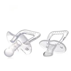 2 Style Baby Pacifier Nipple  Kids Safe Baby Feeding Accessories Pacifier Nipple Bottles Fit for 0-3Year Safe Feeding