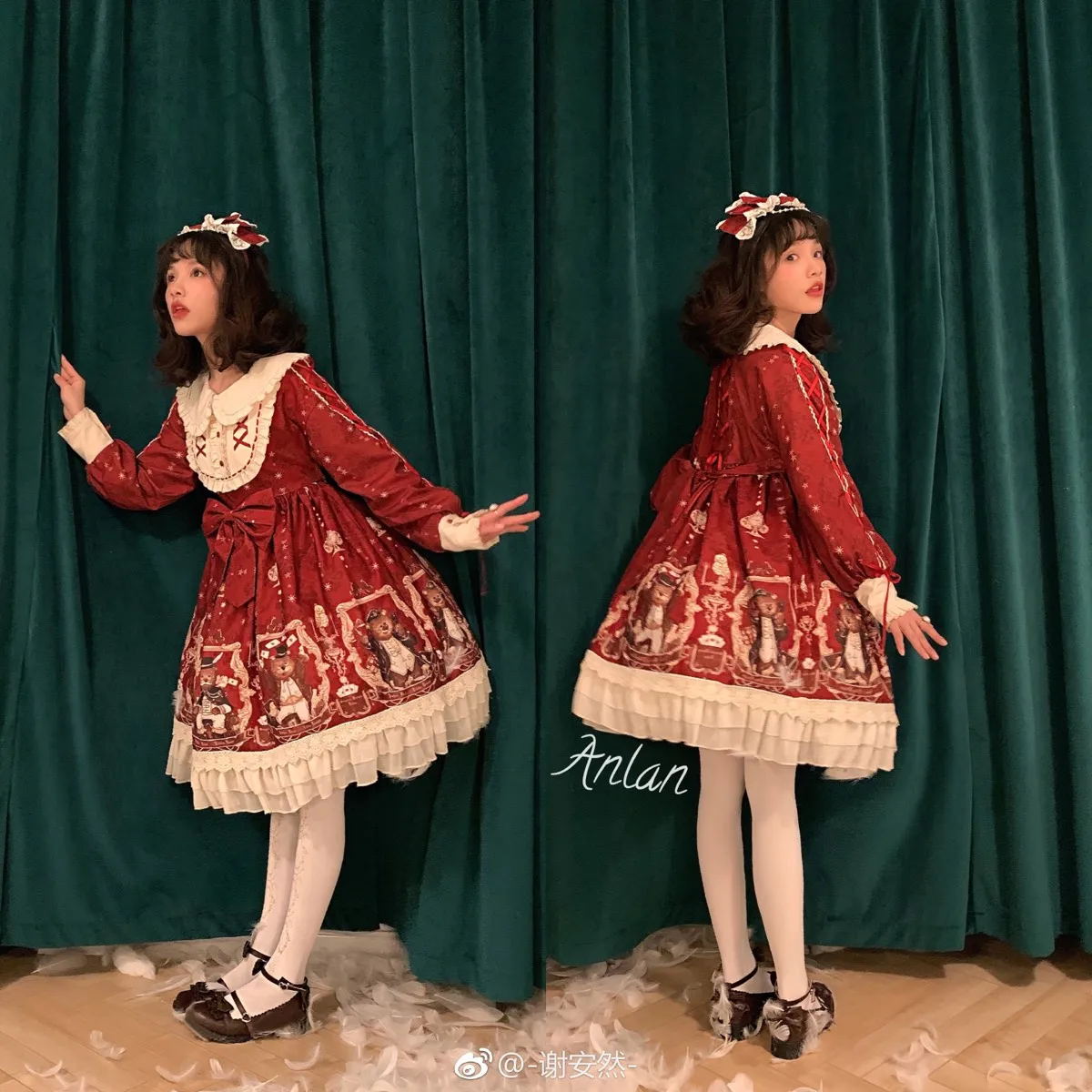 Японский kawaii студенческие симпатичные туфли в стиле «Лолита» в винтажном стиле; круглый носок; удобная женская обувь милый кружевной бант обувь kawaii лоли cos
