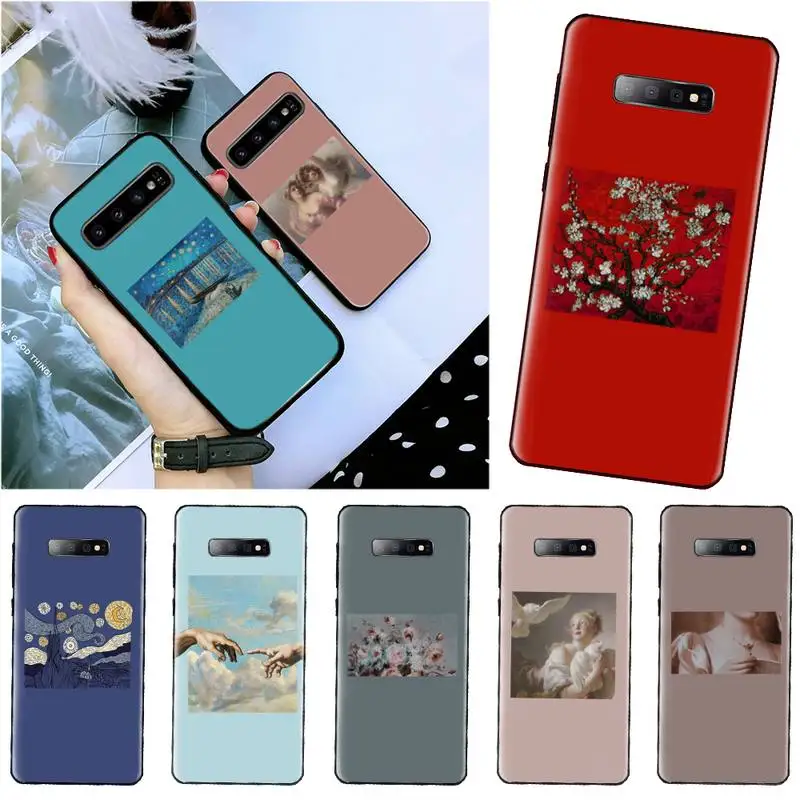 

Classical art original pattern Phone Case For Samsung S6 S7 edge S8 S9 S10 e plus A10 A50 A70 note8 J7 2017