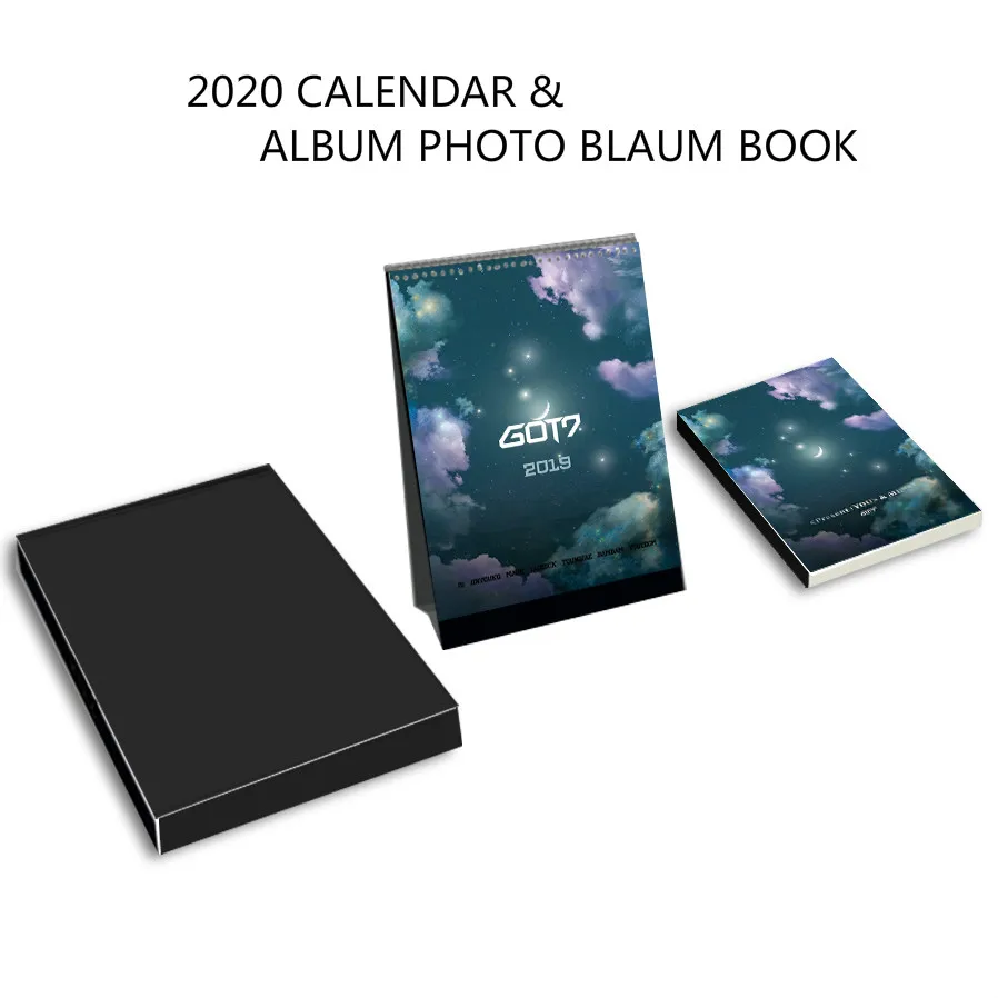 [MYKPOP]~ 2020 NEW ~ GOT7 календарь и фотоальбом книга KPOP Fans коллекция SA19120106 | Игрушки хобби