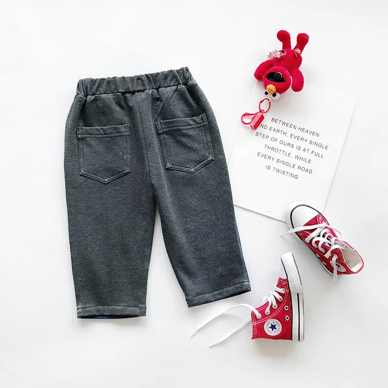 Childrenswear Autumn New Products BOY'S Korean-style Joint Fashion Cowboy Trousers Girls Western Style Versatile Jeans Fash