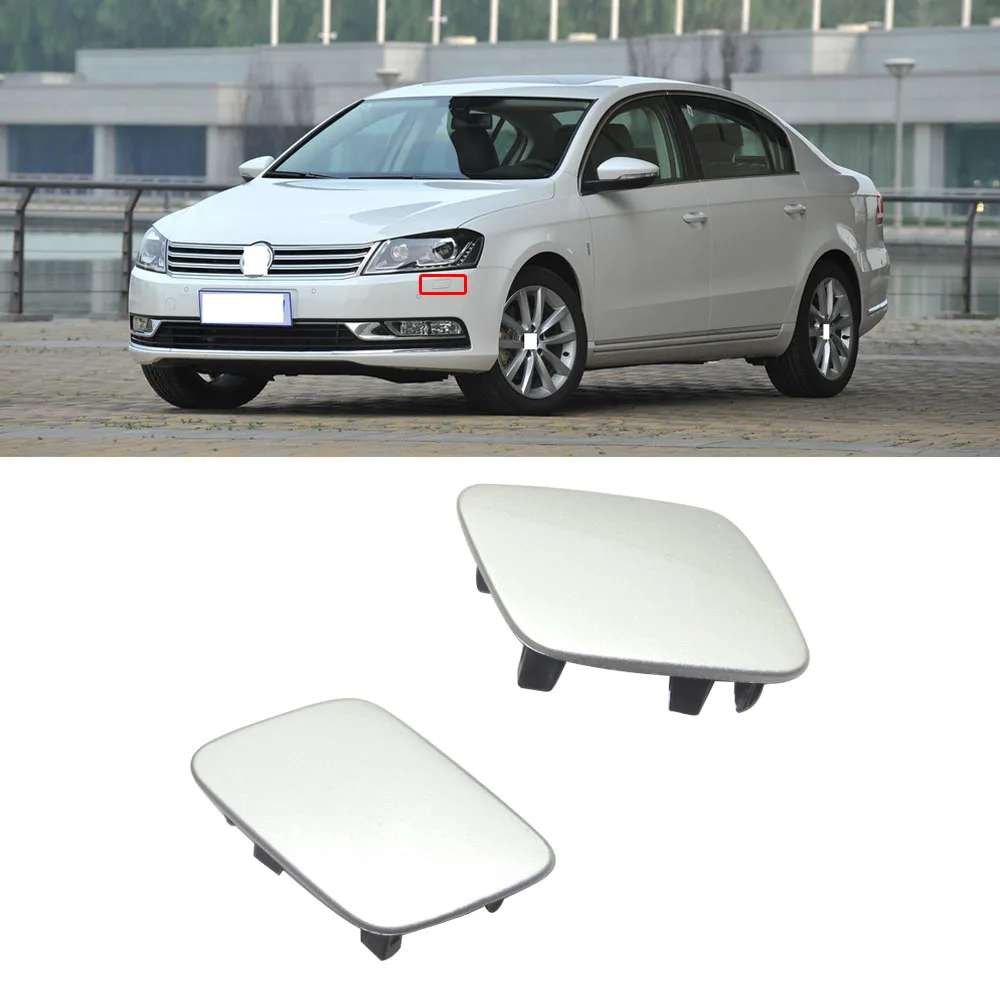 Capqx для VW Magotan B6 07-11 ПЕРЕДНИЙ БАМПЕР фара для очистки воды колпачок Омыватель фар насадка крышка-спрей крышка капота отделка оболочки