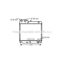 Радиатор Honda Jazz 1.2/1.4 02-04 Ava Hd2178 Ava арт. HD2178