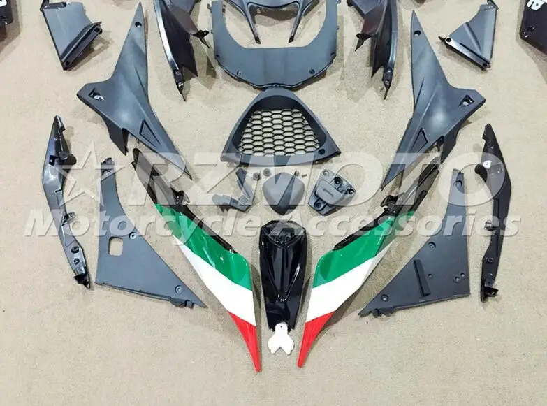 Полный мотоцикл полный комплект обтекателя для Aprilia RSV4 1000 2010 2011 2012 2013 набор впрыскивателей Пластик Лидер продаж