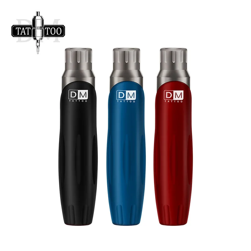 

DM Rotary Tattoo Pen Aircraft Aluminum Strong Motor CNC Process Cartridge Tattoo Machine for Shader Liner