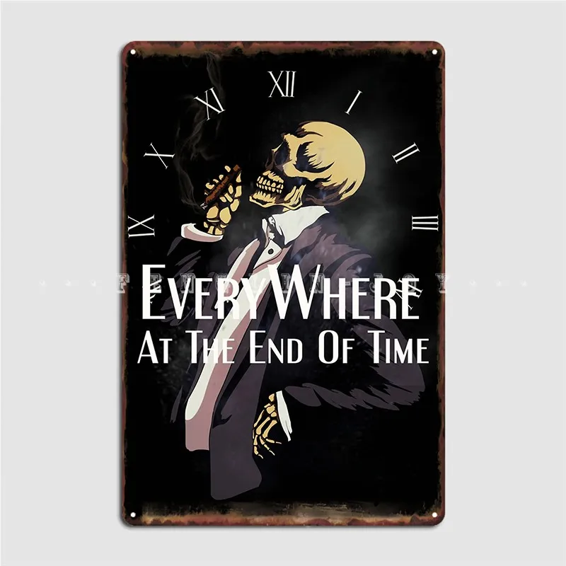 

Металлический знак для кинотеатра в конце концов, настенная табличка для гостиной, дизайн оловянного знака, плакат