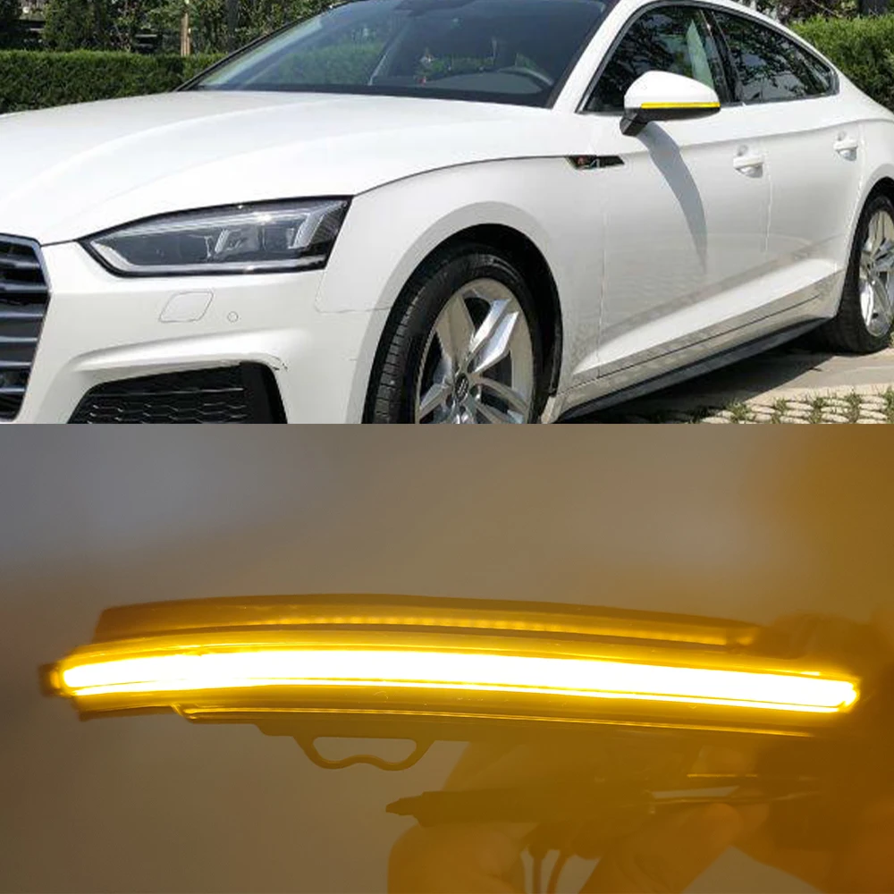 TTCR-II 1 stuk compatibel met glazen spiegel Audi A4 S4 B9 8W 2016-2023