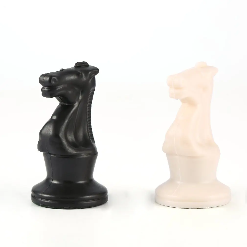 Пластик шахматы Pawn 95 мм Прочный практичный Шахматная Вечерние игры
