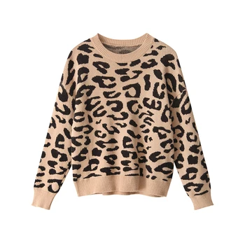 

Women's Sweater Fashion Casual Loose Type Artistic Dressing Large Size Knitting Wear Sexy Feeling Sweater For Females