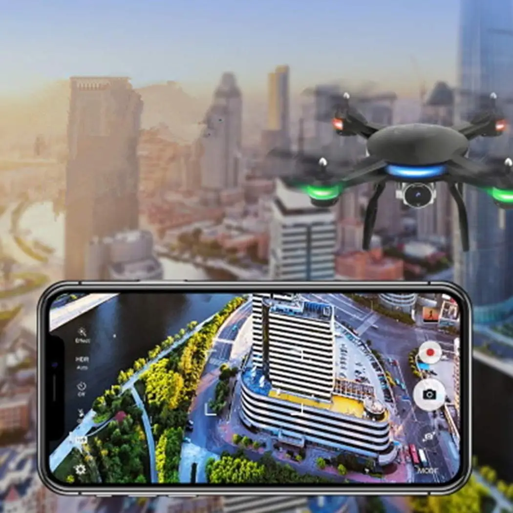 2,4G RC Дрон вертолет с камерой дистанционного управления Квадрокоптер самолет игрушка