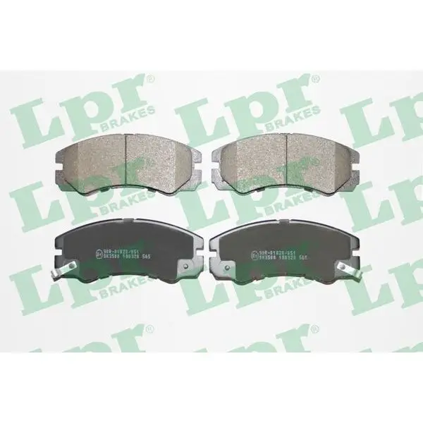 Колодки тормозные OPEL FRONTERA/MONTEREY 91-98 передние LPR 05P5