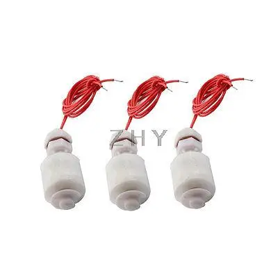 

3 Pcs ZP4510 White Plastic Liquid Level Sensor Float Switch