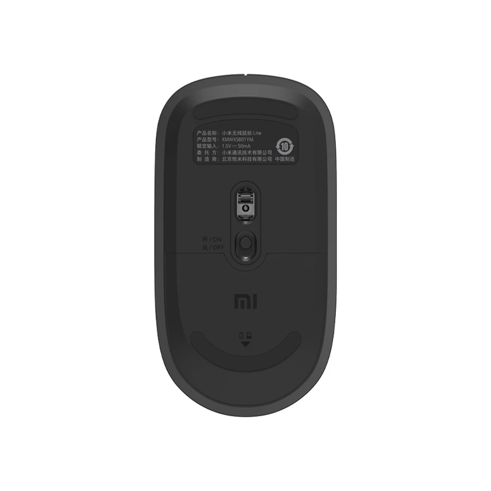 Xiaomi беспроводная мышь Lite портативная игровая мышь 1000 точек/дюйм 2,4 ГГц Wifi оптическая мышь мини ноутбук мышь для ноутбука