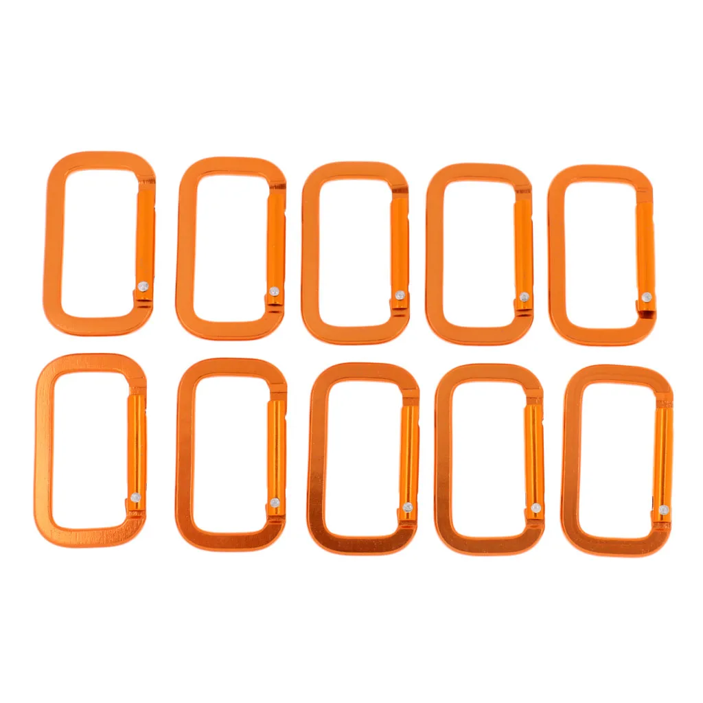 2 Moschettoni Demeras In Alluminio - Per Escursionismo, Campeggio E Attività Outdoor - Foto 5