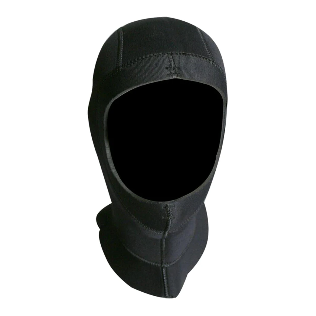 5mm Neoprene Scuba Dive Snorkeling Full Face Mask Wetsuit Cap Hooded Wet Suit Hat Winter Swim Warm Wetsuit Spearfishing