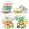 22 Styles Japanese Kawaii Washi Tape Seasons Flower Plants Garden 1.5cm*7m DIY Adhesive Tape for Scrapbooking Dokibook Fiofax ► Photo 1/6