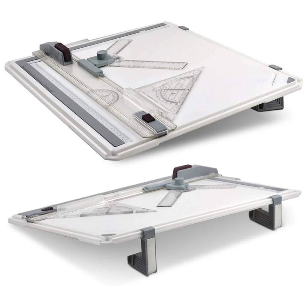 

Metric A3 Drawing Board Drafting Table Drawing Board Table with Clear Rule Parallel Motion Angle Adjustable Measuring Board Hot