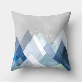 

Modern Geometric Pattern Polyester Throw Cushion Case Pillow Cover Car Sofa Pillowcase Office Pillowcases Home Bed Decor 45*45cm