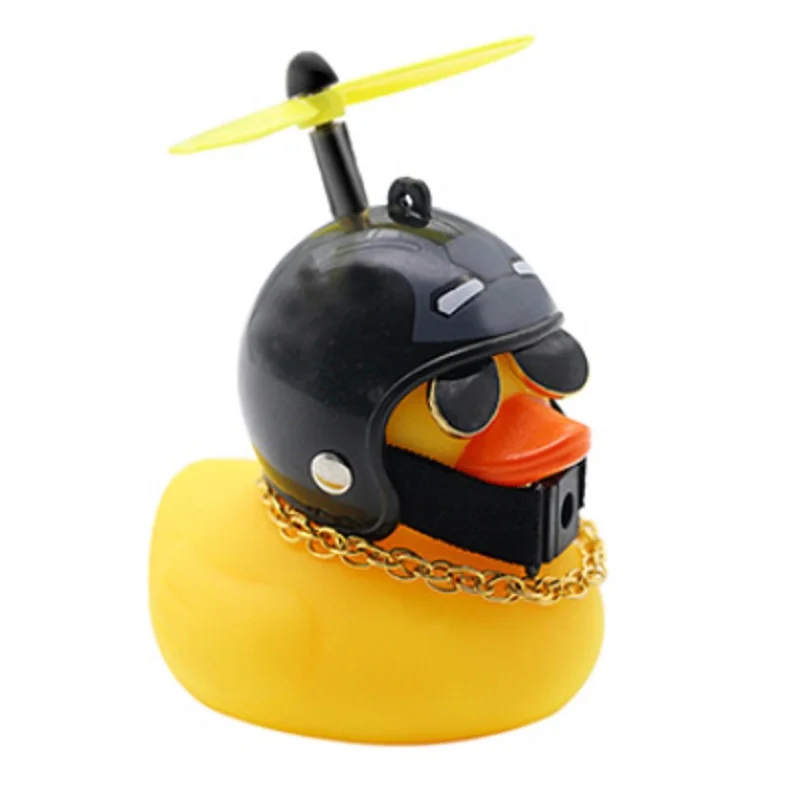 Bicycle Lights Bell Cute Little Yellow Duck Handlebar Horn Lamp for Bike Motorcycle Car Accessories - Цвет: 5