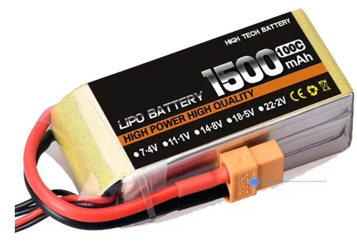 2-6s 100c 1500mah Модель самолета батарея 100c 1500mah аэромодельный аккумулятор Модель самолета литий-полимерный аккумулятор батарея самолета