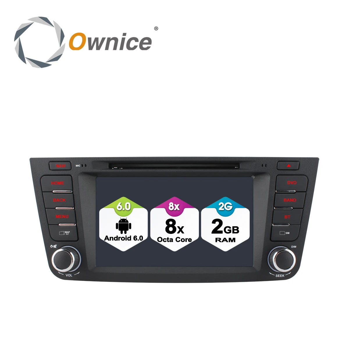 Автомобильный DVD плеер Ownice C500 8 ядер Android 6 0 2 DIN для Geely Emgrand X7 EX7 GX7 1024*600 Гб ОЗУ 32 ПЗУ