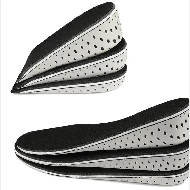 

Elevator Insole Hidden Elevator Heel Breathable Sweat Absorbing Deodorizing Men Women's Sports Casual Insole
