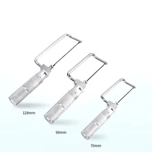 Стоматологические лабораторные инструменты гипс стоматологический пилы с алюминиевой ручкой пилы 3 размера на модели штукатурки раздел работы