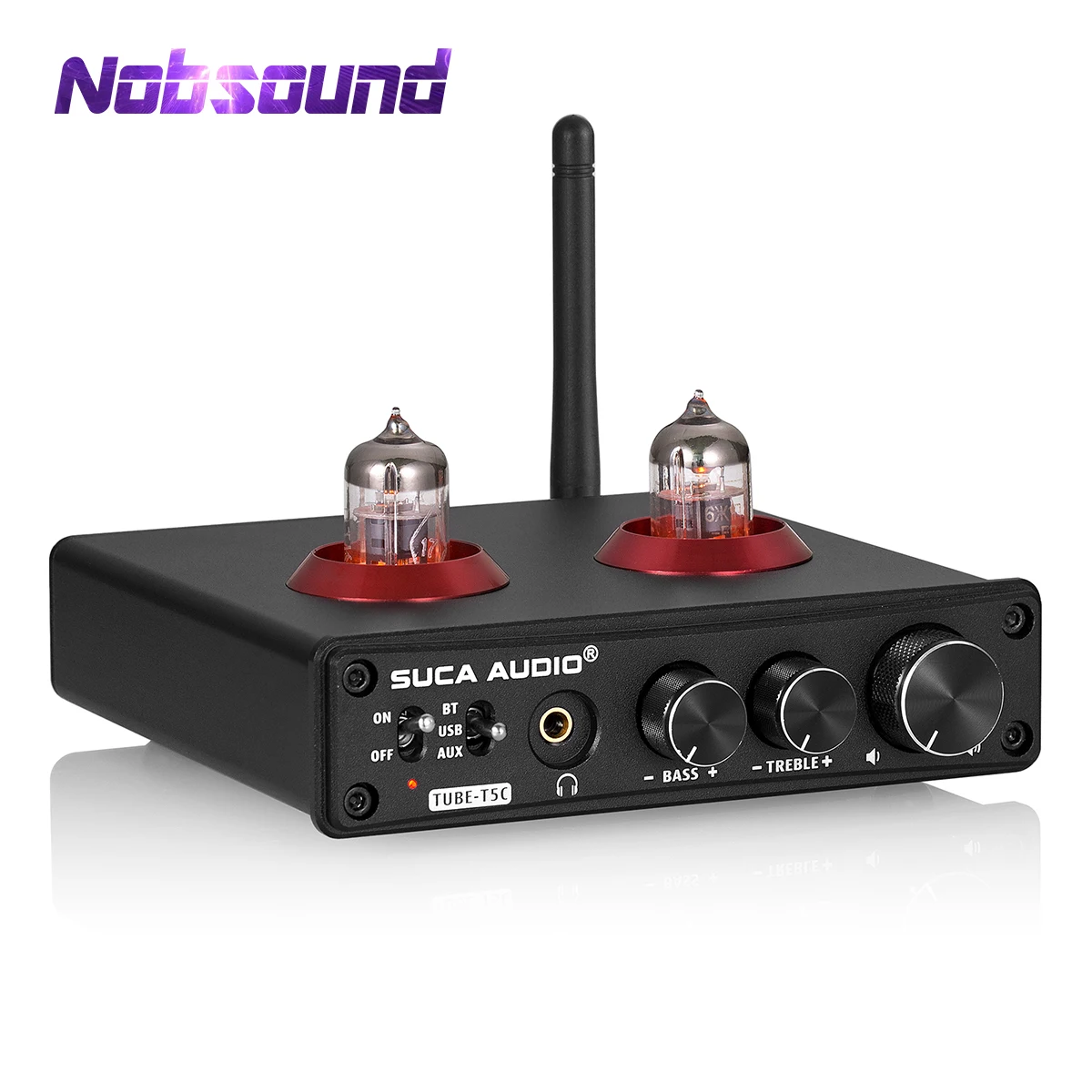 Nobsound Hi-Fi Bluetooth 5 0 вакуумная трубка предусилитель аудио приемник USB DAC стерео