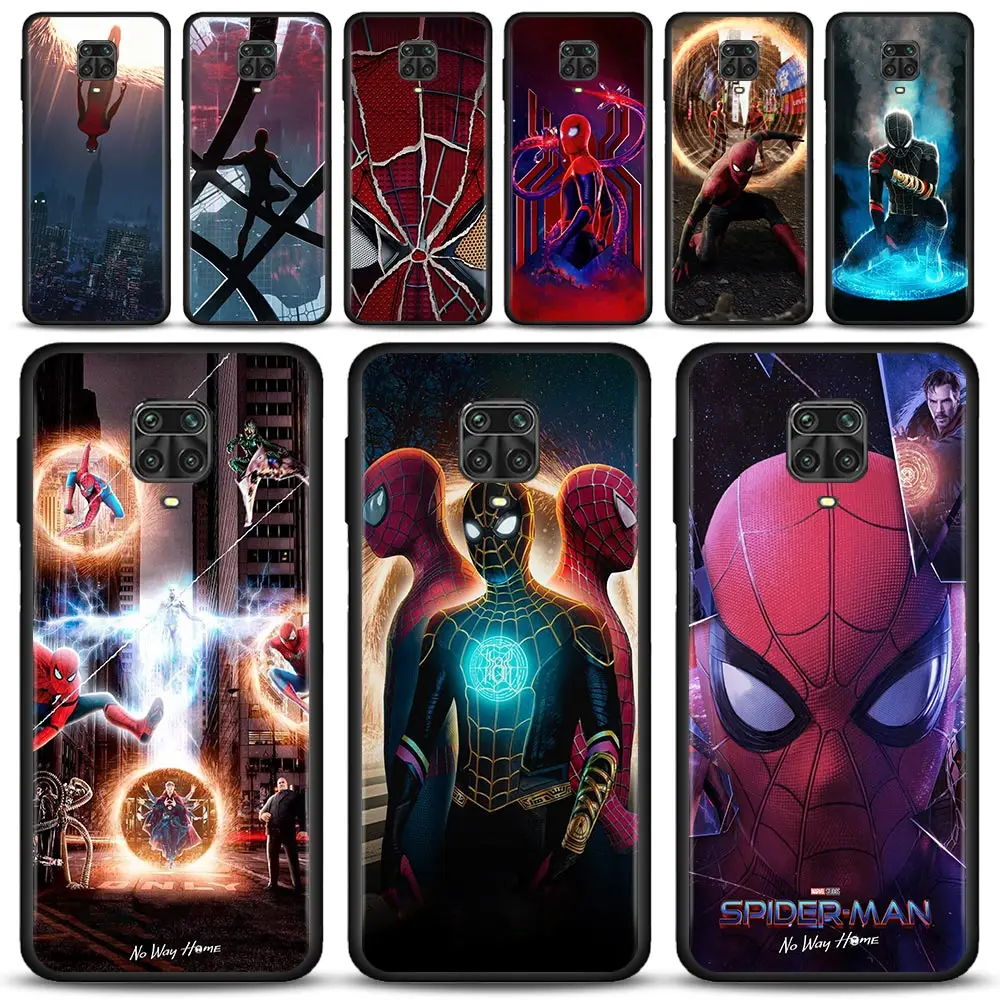 Чехол для XIAOMI REDMI Note 11 9 8 10 Pro Max 7 9T 8T 9S 10Lite чехол 9C 9A 8A 7A Человек-паук 3 No Way Home Marvel |