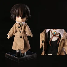 

14cm Q Version Anime The Bungo Stray Dogs Figure Suits Osamu Dazai PVC Action Figure Model Collectible model Toys Kid Gift
