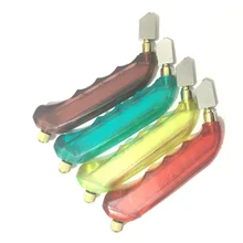 Ручной пластиковый резак для стекла с ручкой Противоскользящий ролик стеклорез JS22