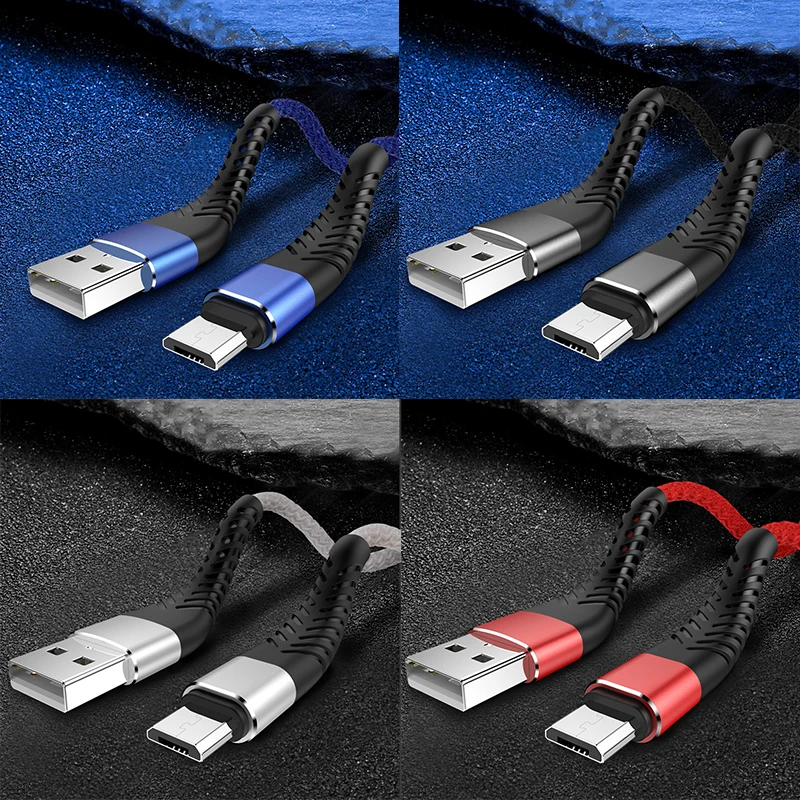 0,2 1 2 м 3 м Быстрая зарядка микро USB кабель для samsung huawei Xiaomi Android длинный короткий шнур питания Кабели для мобильных телефонов
