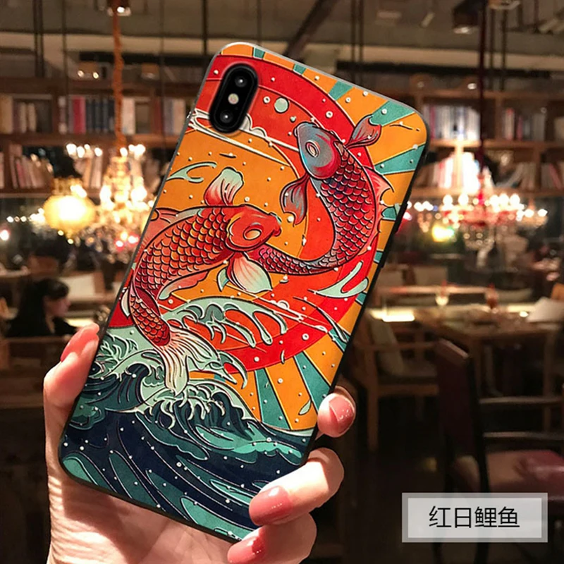 4252 Мягкий силиконовый чехол s для iPhone 11, ударопрочный чехол из ТПУ для iPhone 8, 7, 6, 6s Plus, x, xr, xs, 11 pro, чехол с 3D тиснением - Цвет: 4252