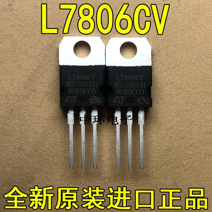 10 шт./лот L7806CV 7806-220/10 шт./лот