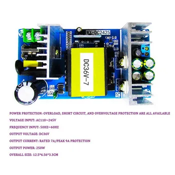 

AC To DC Converter Power Module Supply Isolation AC 100-245V To 36V 7A (MAX 9A) 250W Industrial Power Supply 50Hz~60Hz new