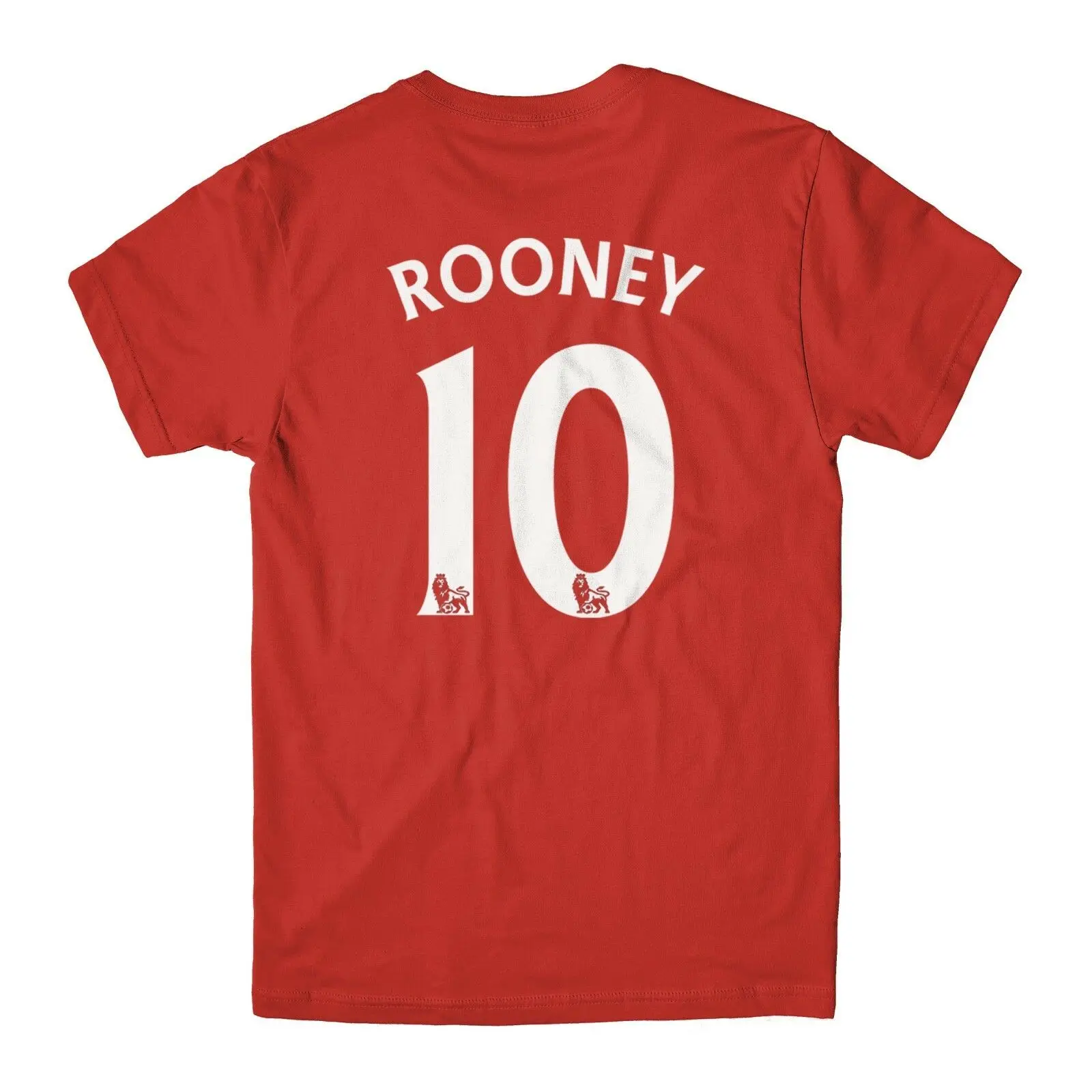 Rooney T-Shirt Jersey Red AdultYouth Tee New Tops Wholesale Custom Environtal Printed Tshirt | Мужская одежда