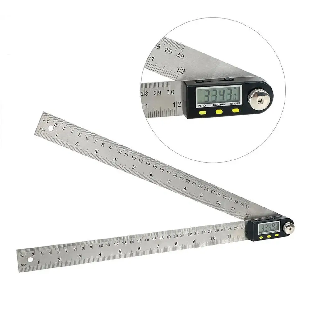  300mm Digital meter angle inclinometer angle Digital ruler electronic goniometer conveyor angle fin