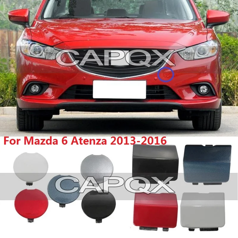 CAPQX для Mazda 6 Atenza 2013 2014 2015 2016 передний/задний бампер крышка гкузов прицепа
