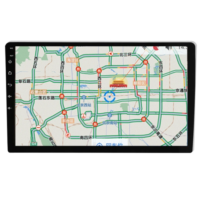 10,1 дюймов 2 Din Android 8,1 автомобильный стерео MP5 плеер gps СБ Navi wifi резервная камера