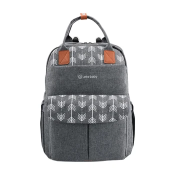 

Large Capacity Multifunctional Laptop Storage Diaper Bag Nappy Backpack Outdoor Double Zipper Oxford Cloth Organizer Tote Travel