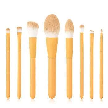 

8Pcs Macaron Makeup Brushes Set Blusher Concealer Eyeliner Brush Kit Cosmetic Beauty Powder Foundation Eyeshadow Brush 5 Colors