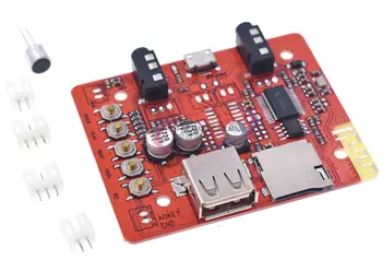 

5V Wifi Wireless Bluetooth Audio Receiver Board Module For Automotive Audio With Stereo Amplifier Headphone USB Adapter Module