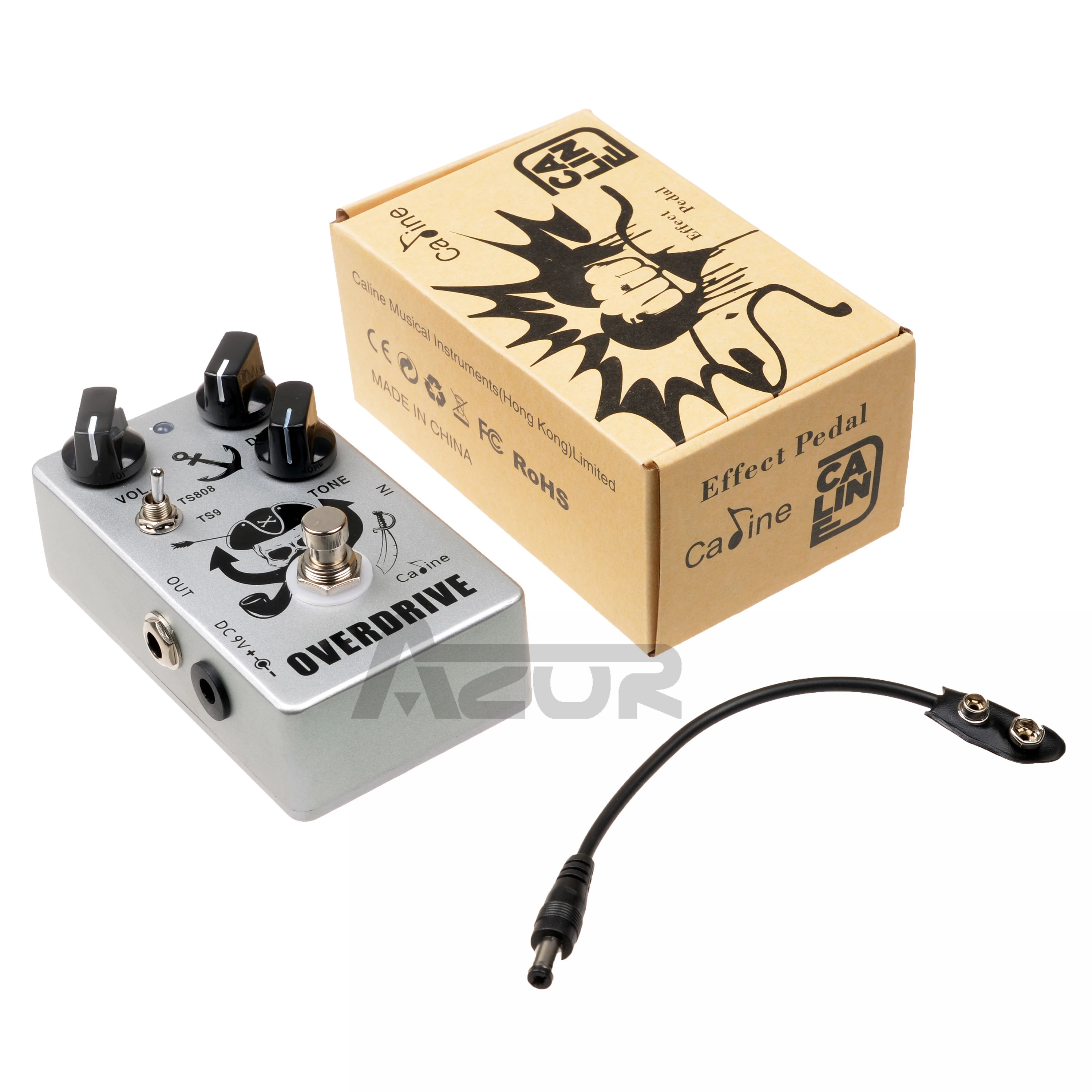 CP-76 Captain Silver Overdrive Guitar Pedal Tube Screamer 9V Effect Pedal TS808 or TS9 Setting Guitar Accessories True Bypass 4 CP-76 Captain Silver Overdrive Guitar Pedal Tube Screamer 9V Effect Pedal TS808 or TS9 Setting Guitar Accessories True Bypass 4