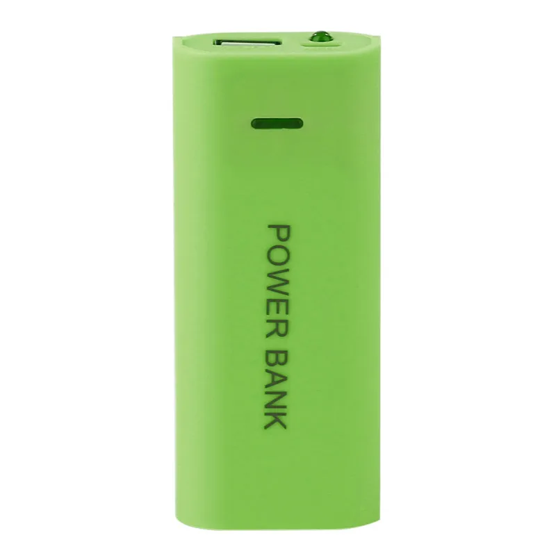 Green Разноцветный дополнительный USB Чехол для мобильного банка питания, портативный внешний аккумулятор 5600 мАч, зарядное устройство, чехол для внешнего аккумулятора - Цвет: Green