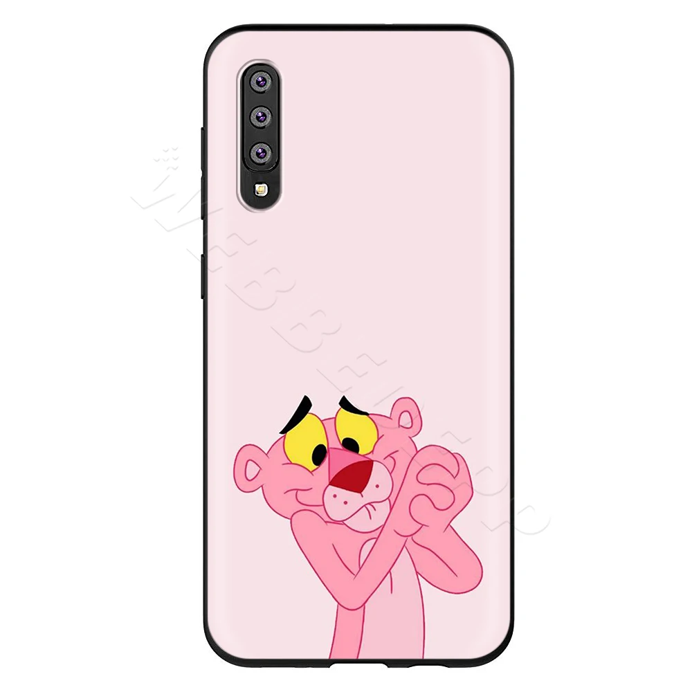 5 Webbedepp Красивая Розовая пантера чехол для samsung Galaxy S7 S8 S9 S10 Edge Plus Note 10 8 9 A10 A20 A30 A40 A50 A60 A70 - Цвет: 5